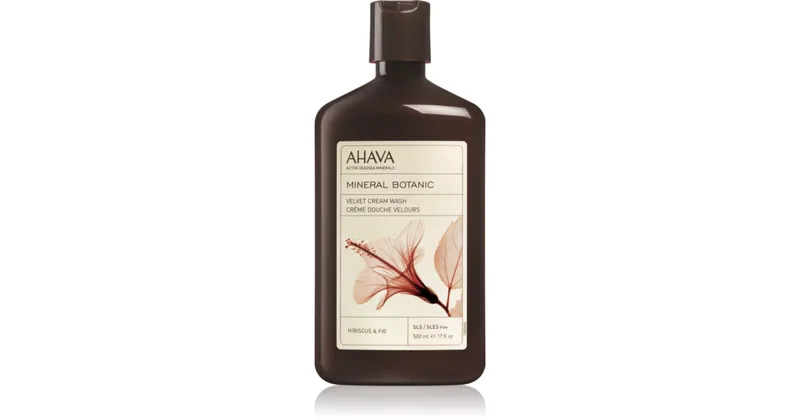 Ahava Mineral Botanic Hibiscus & Fig Velvet Effect Shower Cream Hibiscus And Fig 500 ml