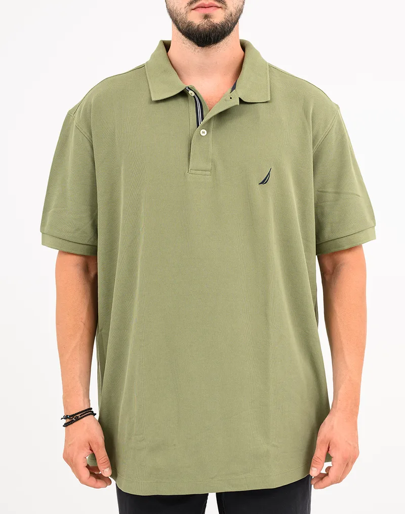 NAUTICA ΜΠΛΟΥΖΑ ΠΟΛΟ ΚΜ Cabin B&T Polo Shirt 3NCN1CR0125-514 Olive