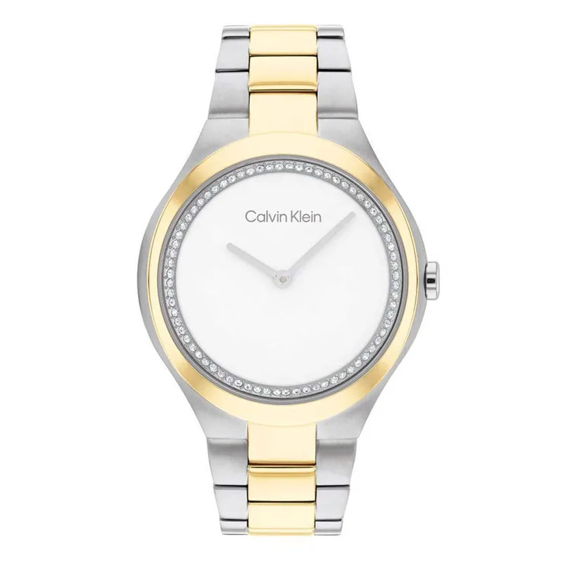 CALVIN KLEIN Women’s Admire Two Tone Stainless Steel Bracelet 25200366
