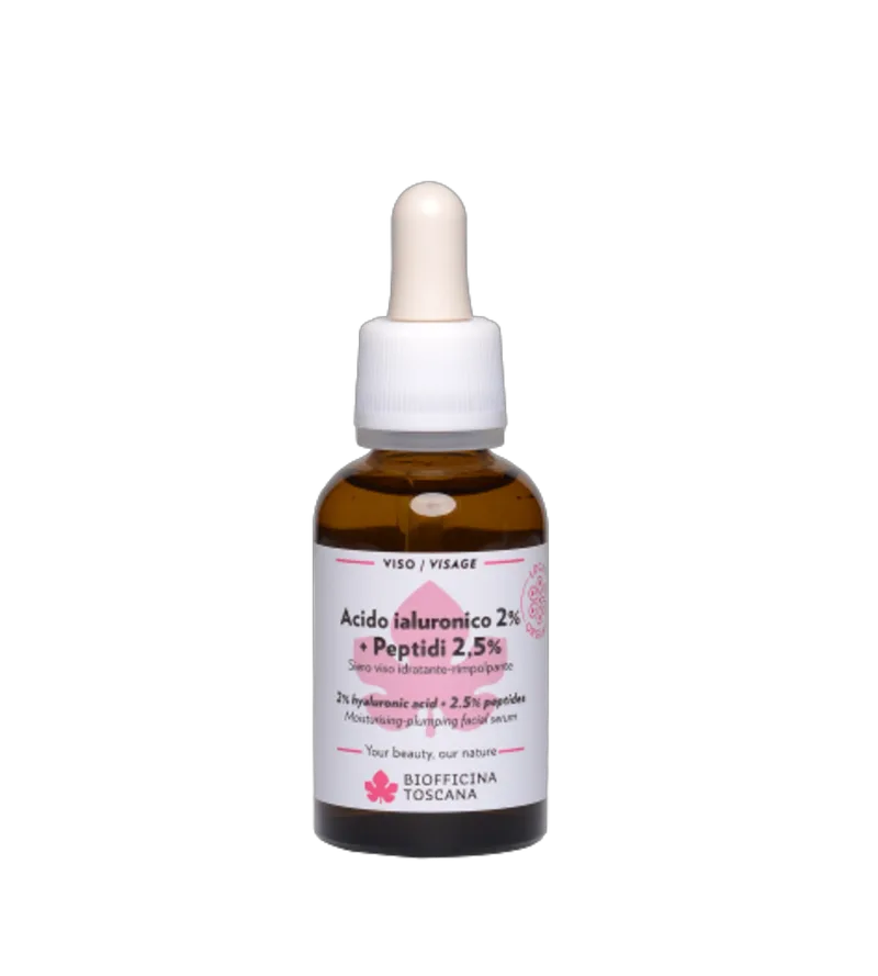 Biofficina toscana Hyaluronic Acid 2% + Peptides 25% 30 ml