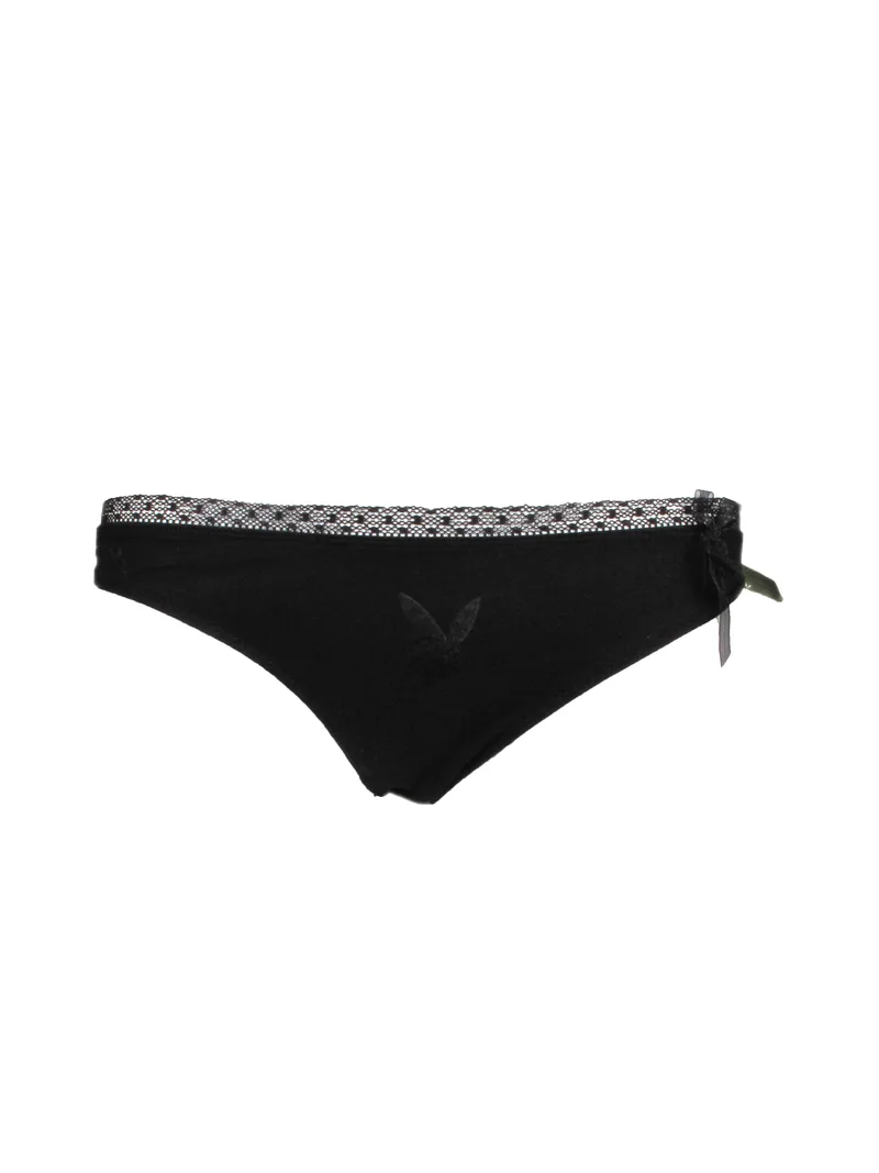 Σλιπ Playboy Δαντέλα Και Φιόγκο P661A-0071 Γυναικείο