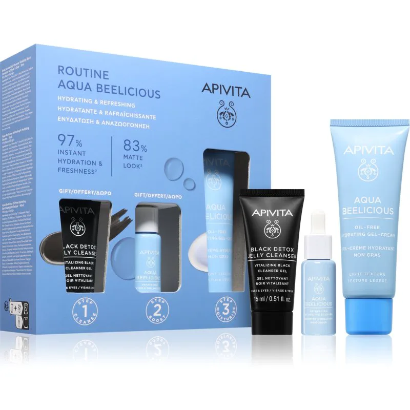 Apivita Aqua Beelicious Hydrating & Refreshing Routine Set Σετ για έντονη ενυδάτωση επιδερμίδας