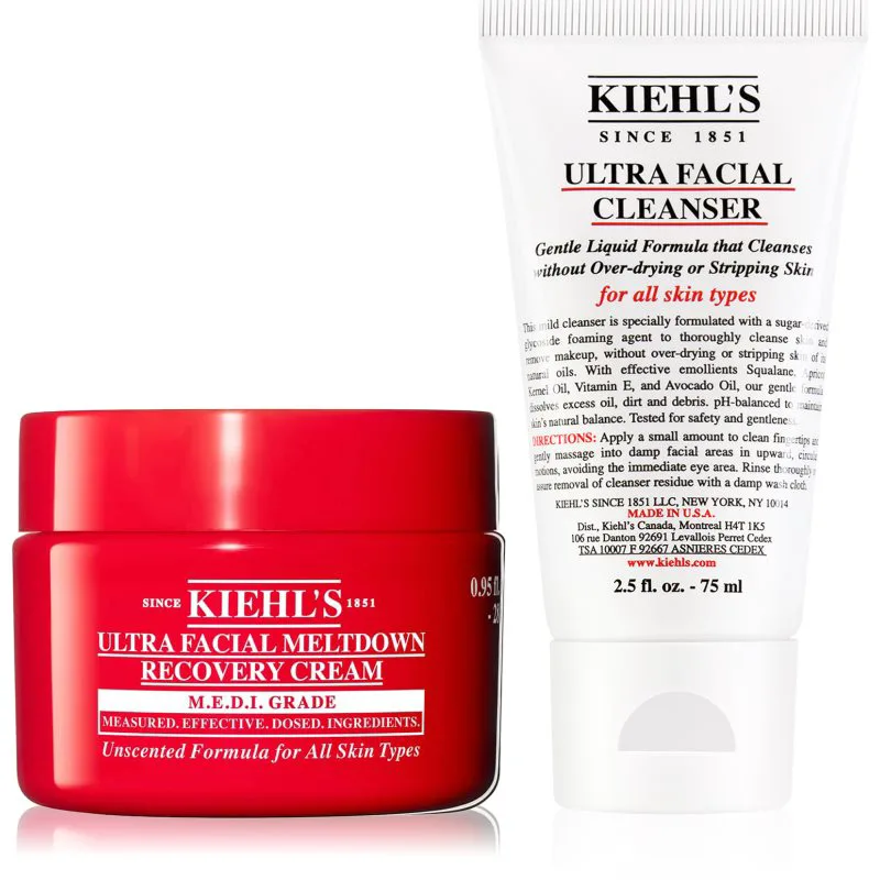 Kiehl's Ultra Facial Recovery Hydration Ritual Σετ