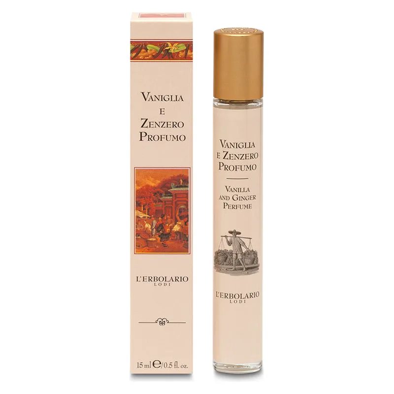 L'Erbolario Vanilla and Ginger Perfume Spray 15 ml