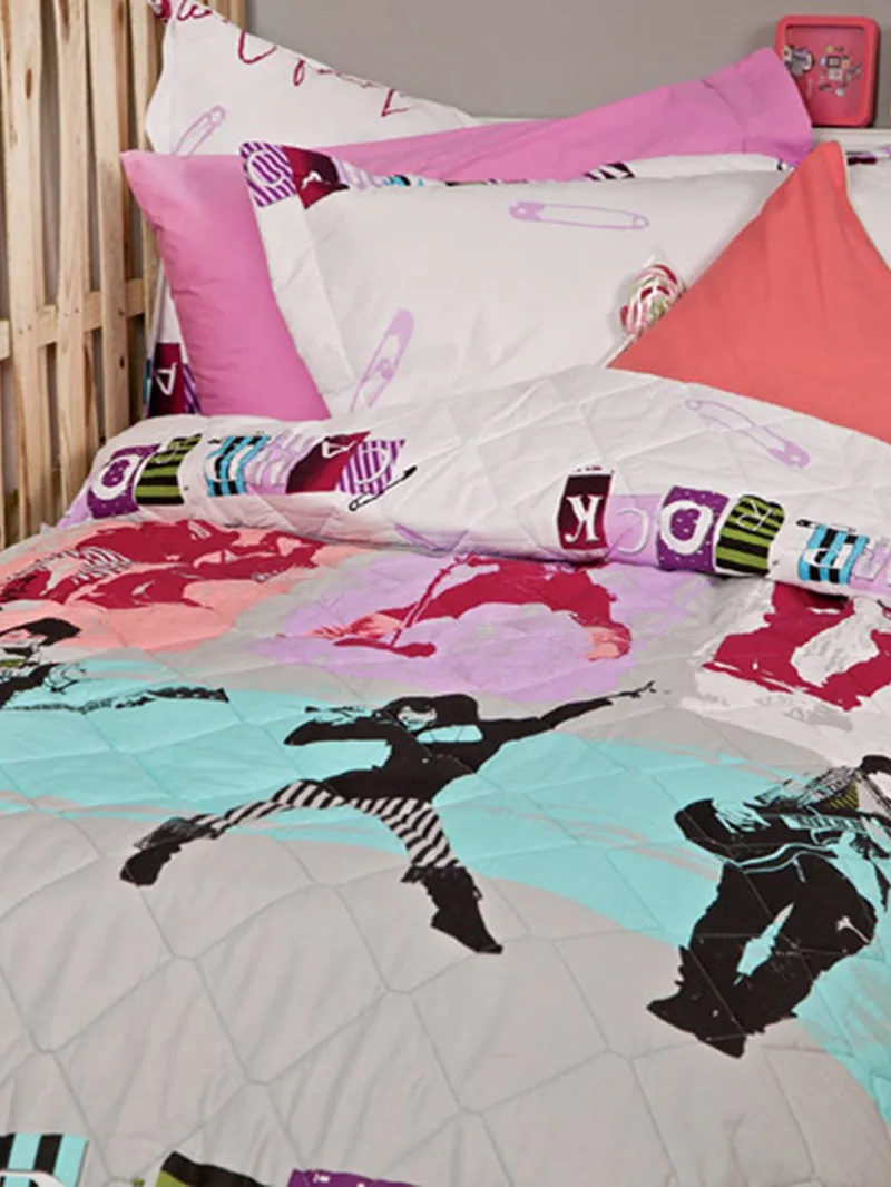 Σετ Πάπλωμα Μονό Palamaiki Disney 170X250 Camp Rock