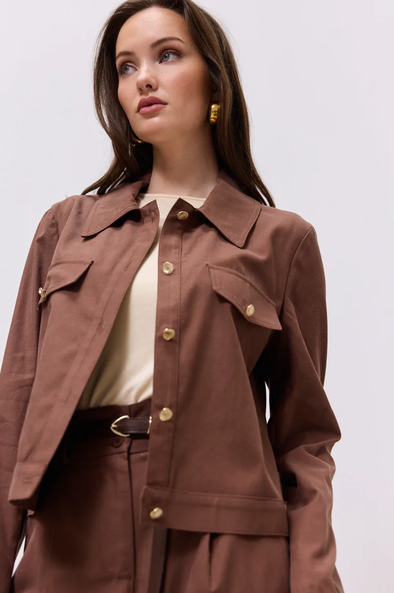 Enzzo Jacket Kory - Καφέ