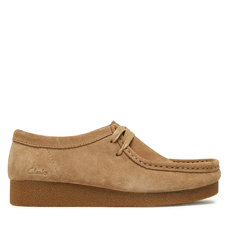 Κλειστά παπούτσια Clarks WallabeeEvoSh 261747474 Μπεζ