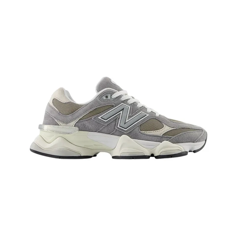 Sneakers New Balance Baskets 9060 suède gris et mesh