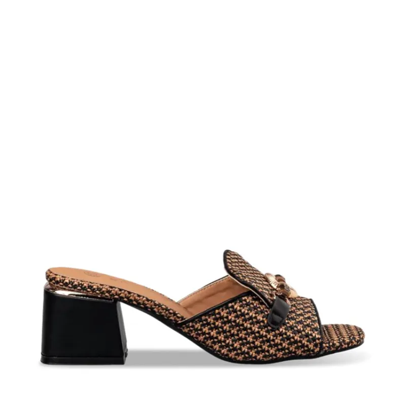 Envie mules E37-21110-34 μαύρο