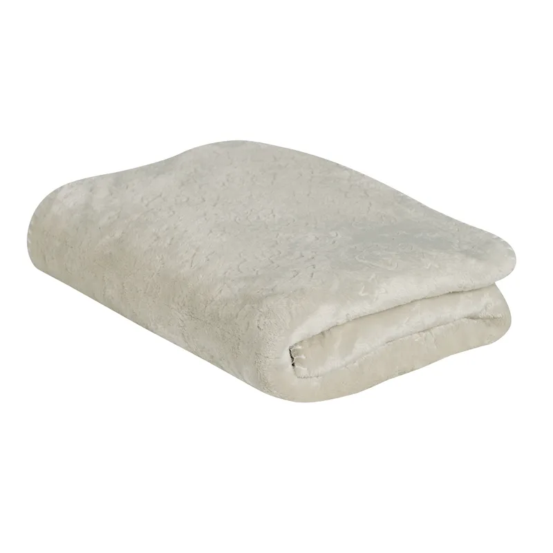 Κουβέρτα Fleece Αγκαλιάς-Λίκνου 75x100εκ. Relax 4906 Εκρού Das Baby (Ύφασμα: Polyester, Χρώμα: Εκρού , Μέγεθος: Λίκνου) - Das Baby - 620511704906