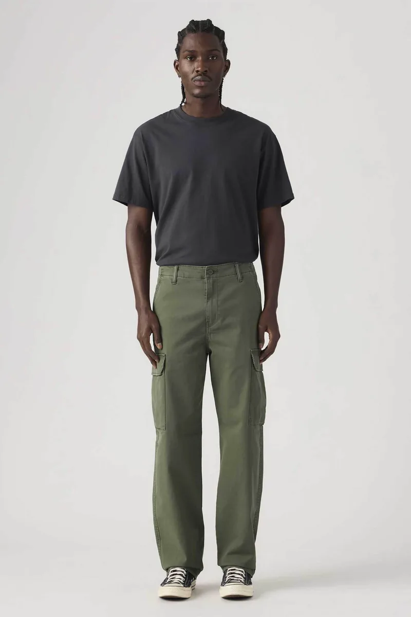 Levi's® ανδρικό παντελόνι cargo Relaxed Tapered Fit "Xx" - 0057R0002 Χακί
