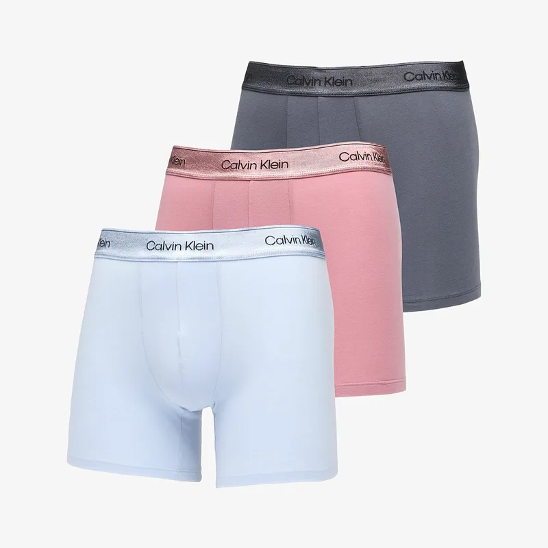 Μπόξερς Calvin Klein Boxer Brief 3-Pack Ροζ XL