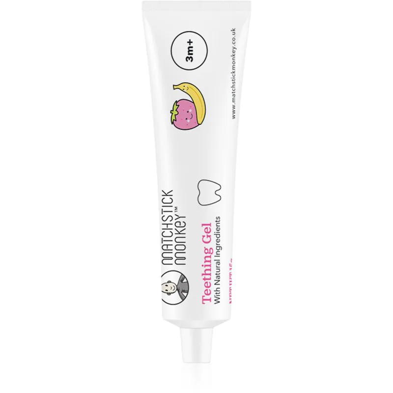 Matchstick Monkey Teething Gel 3m+ δροσερό τζελ για δόντια 15 γρ