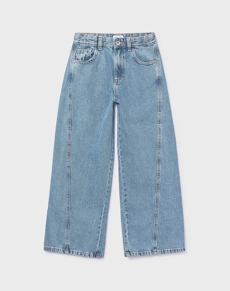 MAYORAL ΠΑΝΤΕΛΟΝΙ ΜΑΚΡΥ ΤΖΙΝ WIDE LEG 06552-015 DenimBlue