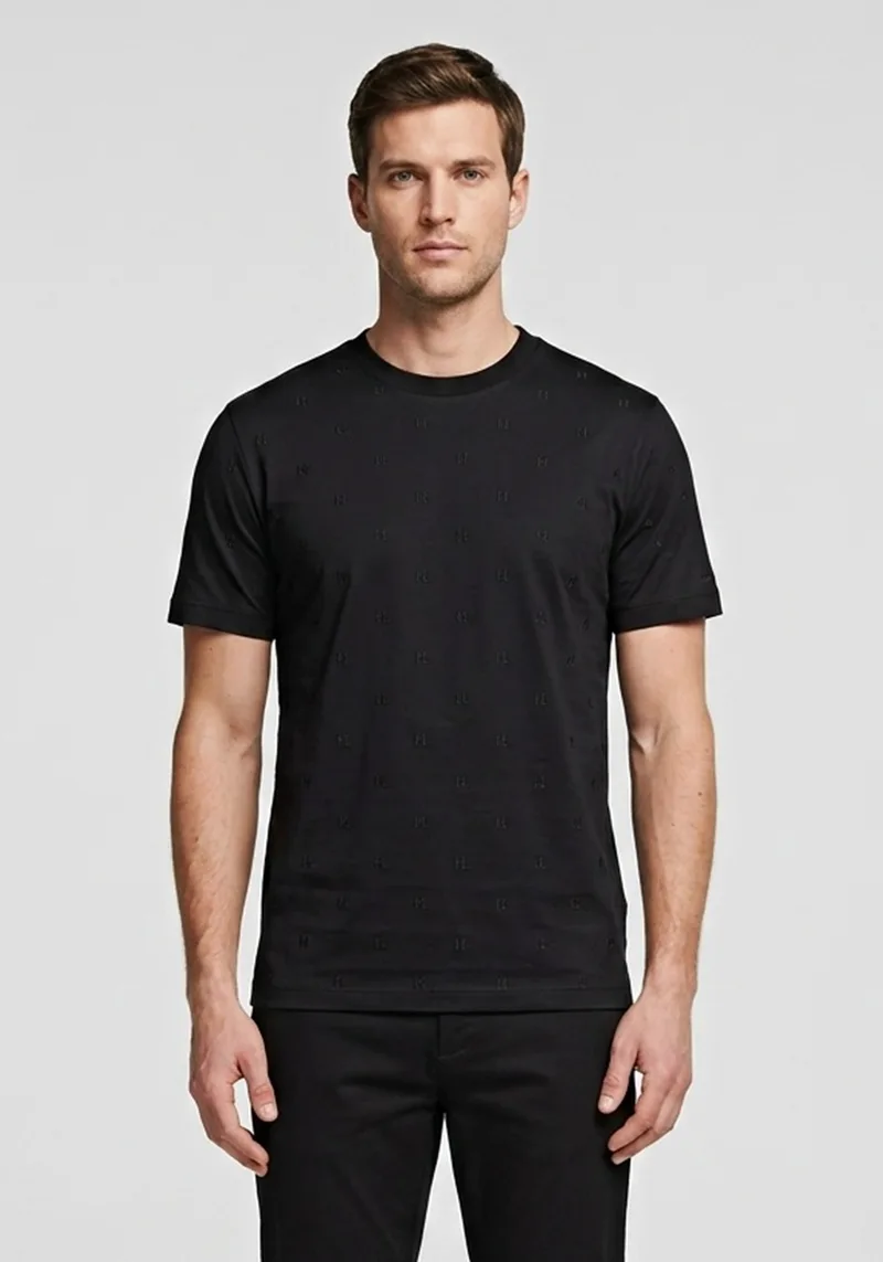Karl Lagerfeld Μπλούζα Crewneck - 755001 563200 990 Black