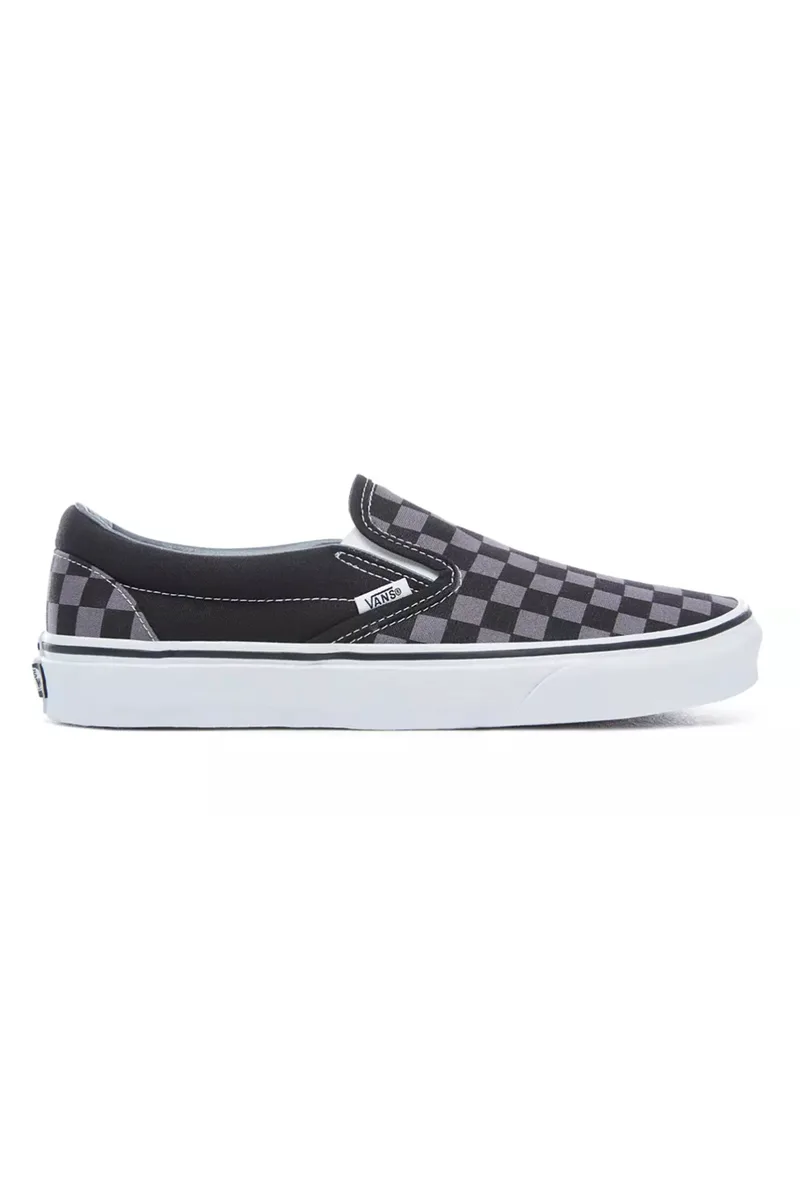 Vans unisex υφασμάτινα παπούτσια με καρό σχέδιο "Classic Slip-On" - VN000EYEBPJ1-** Μαύρο
