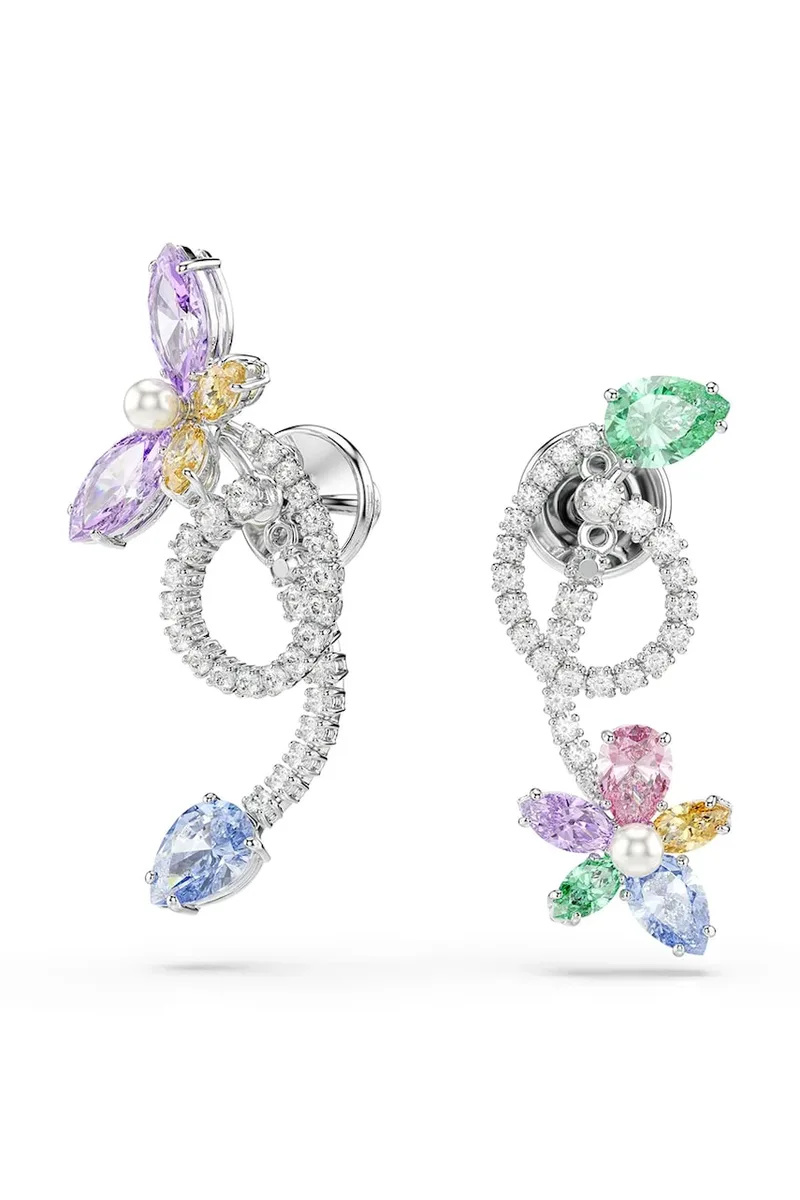 Swarovski σκουλαρίκια Γυναικεία μεταλλικά κρυστάλλινα Ariana Grande x Swarovski