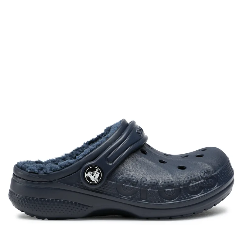 Παντόφλες Crocs Baya Lined Clog K 207500-463 Σκούρο μπλε