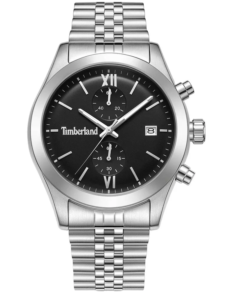 TIMBERLAND Ripgorge Chronograph - TDWGI0075204, Silver case with Stainless Steel Bracelet
