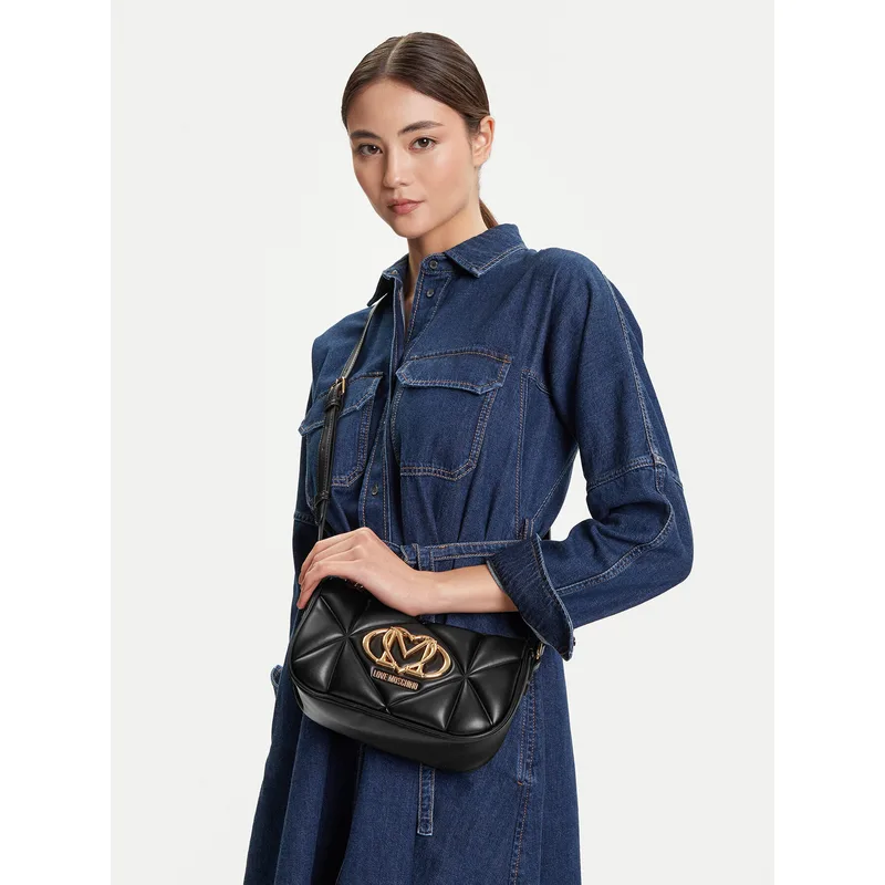 Τσάντα LOVE MOSCHINO JC4083PP1NLC0000 Μαύρο