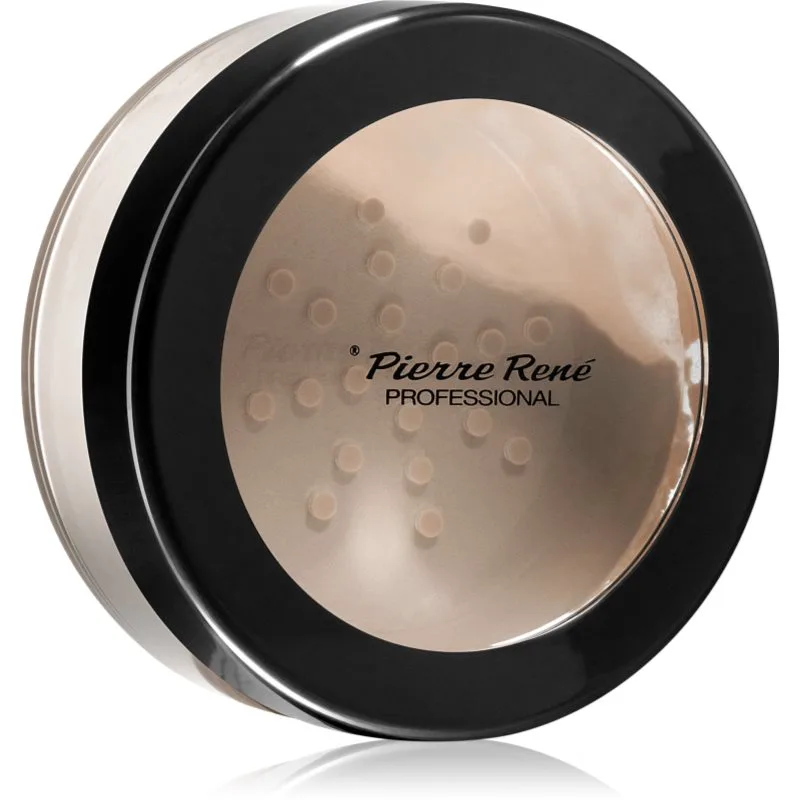 Pierre René Professional Natural Glow πούδρα σε σκόνη με λάμψη απόχρωση Natural 10 γρ