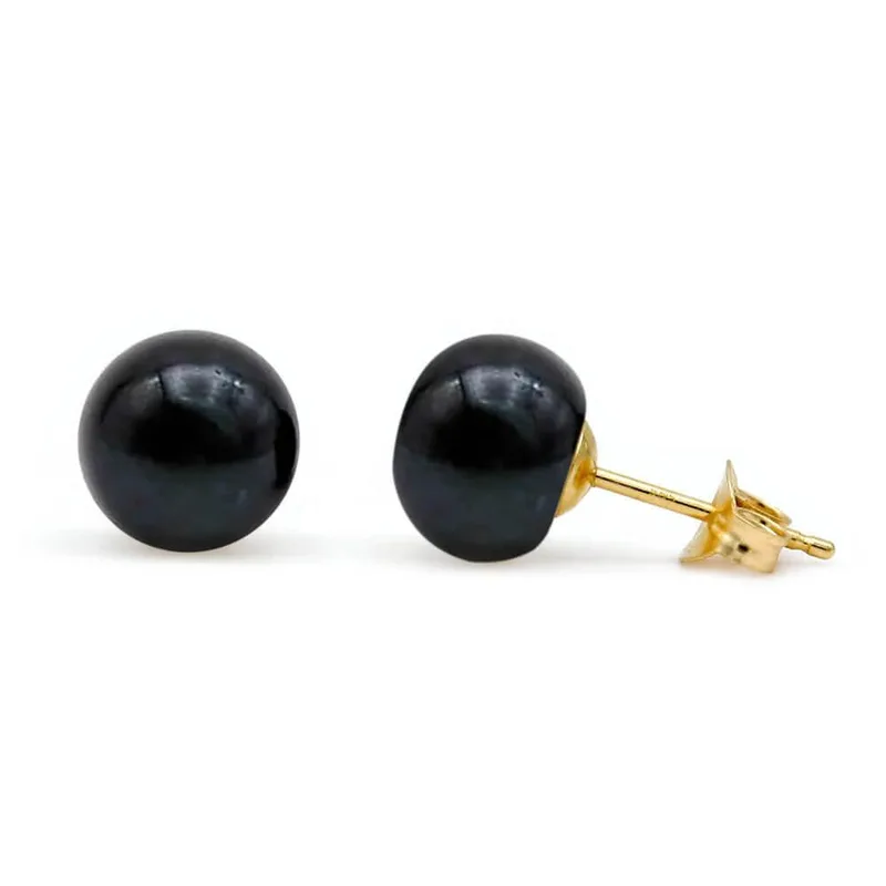 TBS Creations Σκουλαρίκια με μαργαριτάρια Fresh Water Pearl από χρυσό 14 καρατίων BSE110732