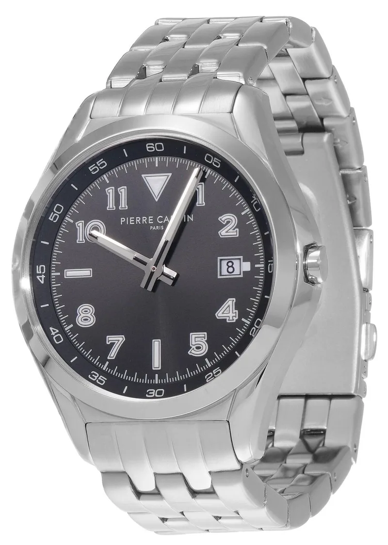 PIERRE CARDIN Vaugirard Intemporelle - CF.1018.MS, Silver case with Stainless Steel Bracelet
