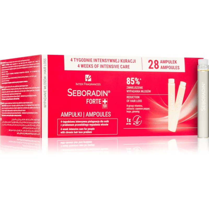 Seboradin Forte αμπούλα ενάντια στη τριχόπτωση 28x5.5 ml