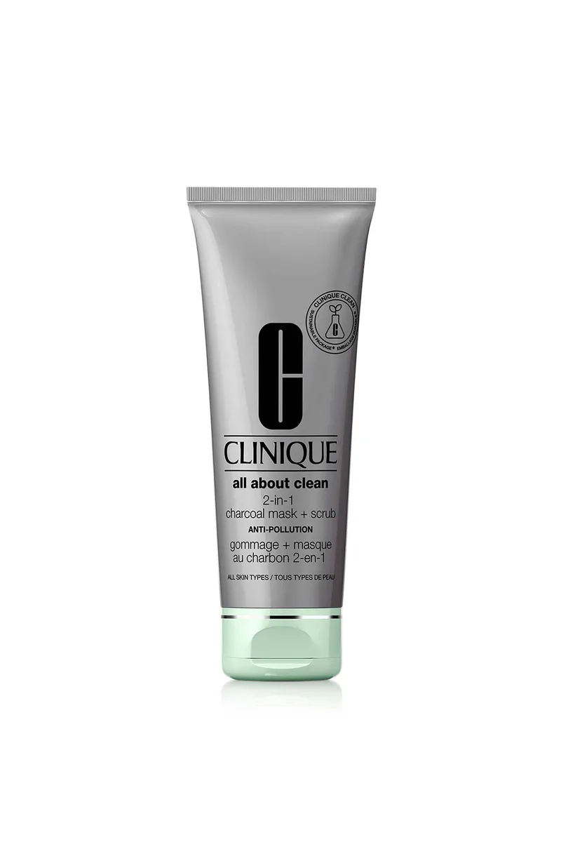 Clinique All About Clean™ 2-in-1 Charcoal Mask + Scrub 100 ml - KYNW010000