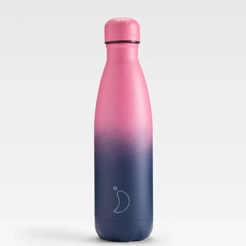 Μπουκάλι Θερμός 500ml Chilly's Original's Series Ροζ Navy