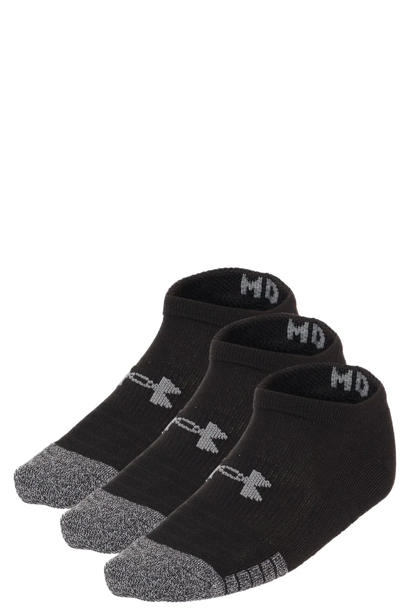 Κάλτσες Under Armour Heatgear 3pk No Show Yth 1375584-001 Unisex Παιδικό