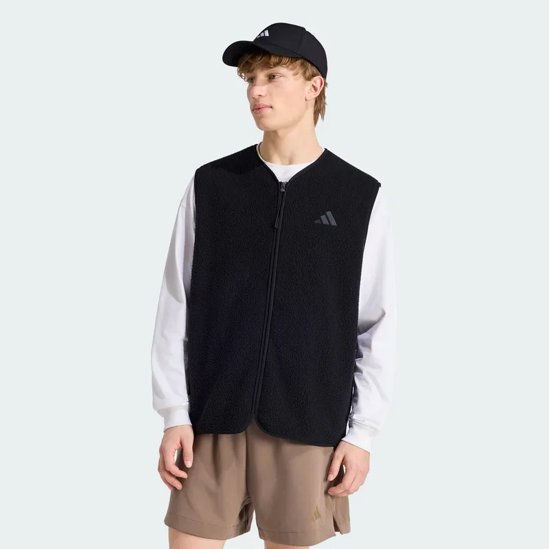 adidas sportswear M City Tech 3 Stripes High Pile Fleece (9000280164_1469)