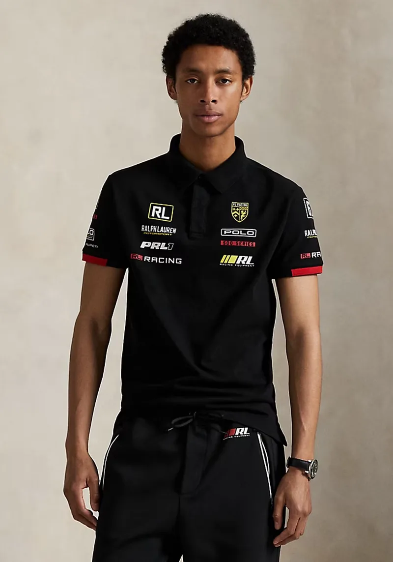 Polo Ralph Lauren Polo Μπλούζα της σειράς Sports - 710972340 001 Black