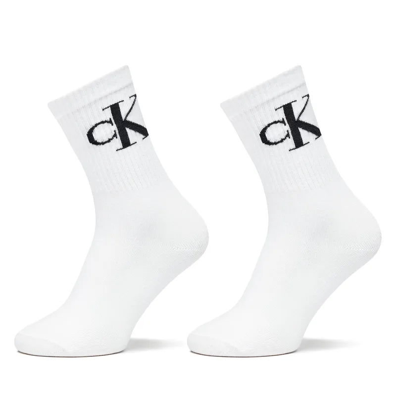 Κάλτσες μακριές Calvin Klein Jeans 701228811 Λευκό