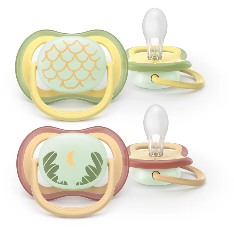 Philips Avent Ultra Air Day&Night SCF376/27 0-6m πιπίλα Neutral 2 τμχ