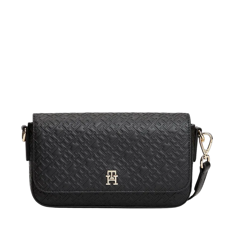 Γυναικεία Τσάντα Χιαστί Μαύρη Tommy Hilfiger AW0AW18002-BDS