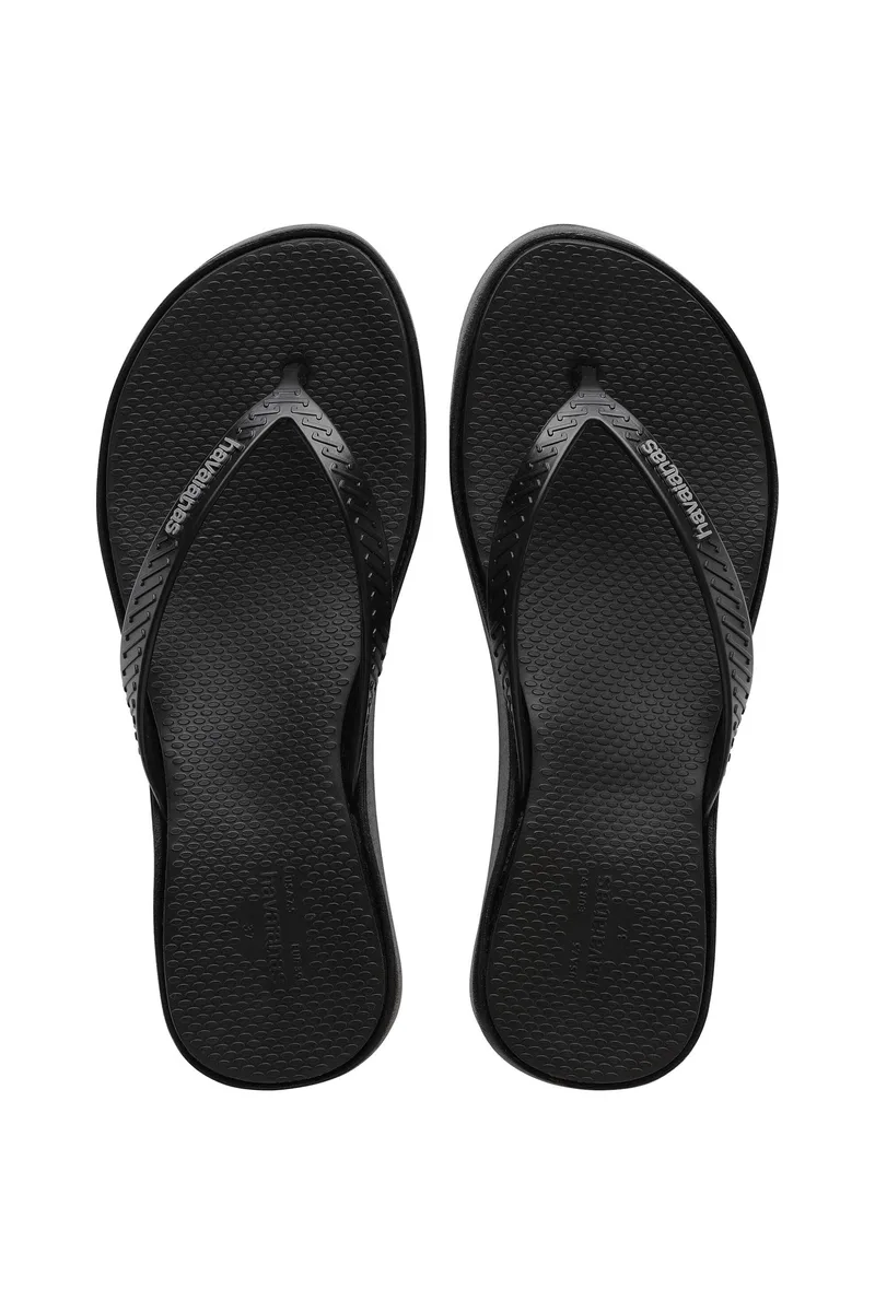 Havaianas γυναικείες σαγιονάρες "High Platform" - 4150150 Μαύρο