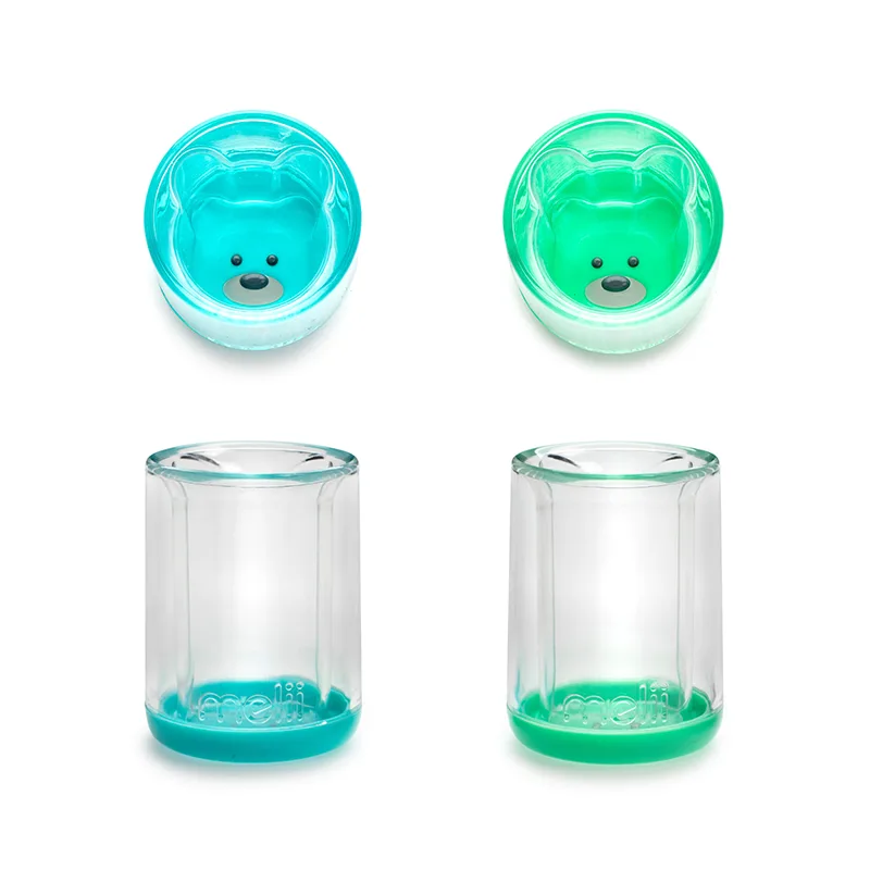 Σετ Ποτήρια Με Διπλό Τοίχωμα 145ml Blue-Mint Melli MEL13550 (Χρώμα: Μπλε) - Melii - MEL13550