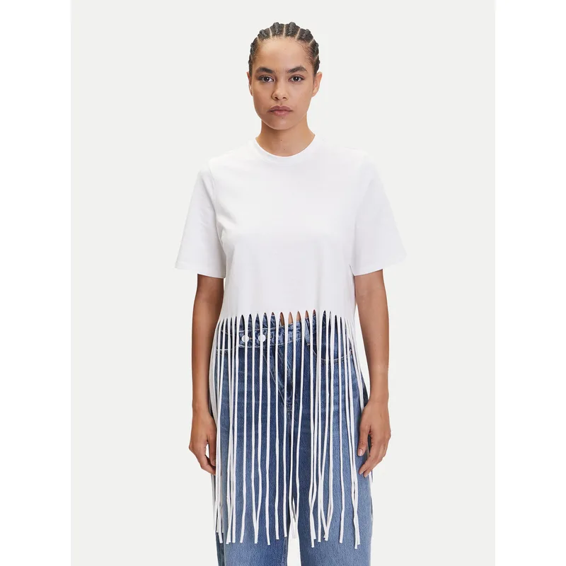 ONLY T-Shirt Zinna 15325262 Λευκό Regular Fit