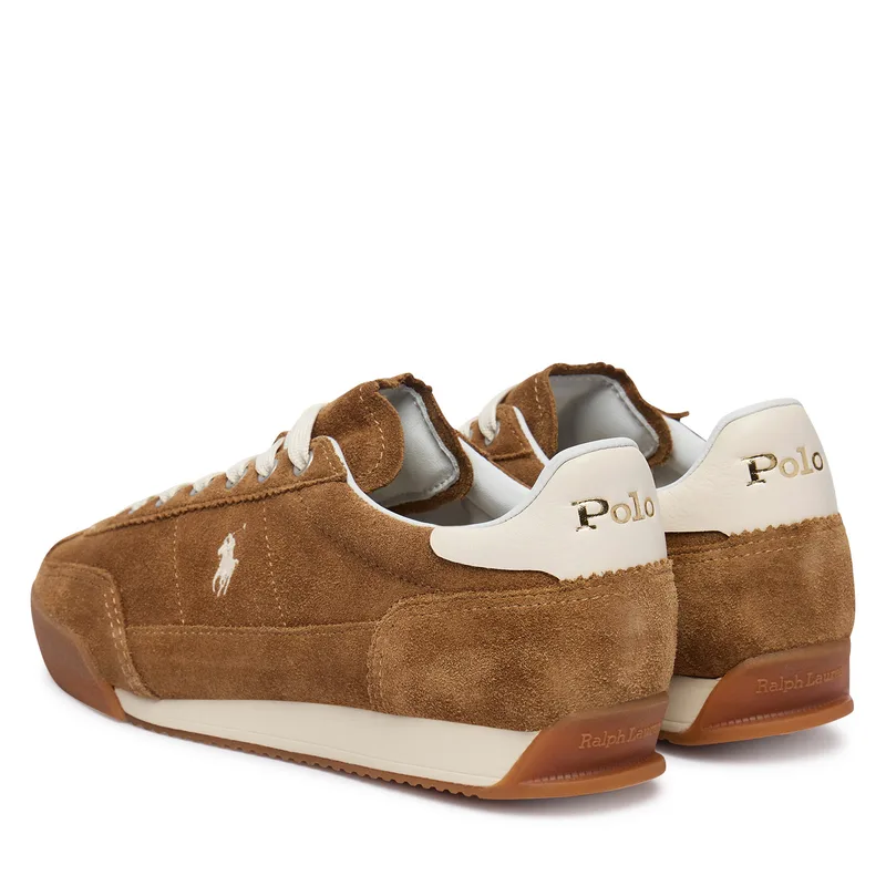 Αθλητικά Polo Ralph Lauren Hester 804P18219002 Καφέ