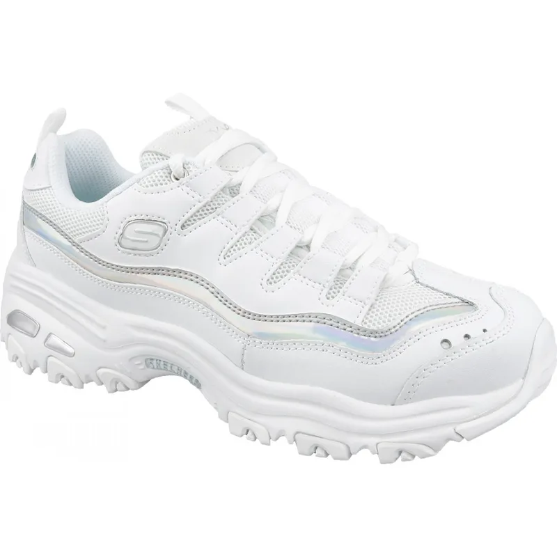 Skechers D"Lites Γυναικεία Chunky Sneakers Λευκά 13160-WSL