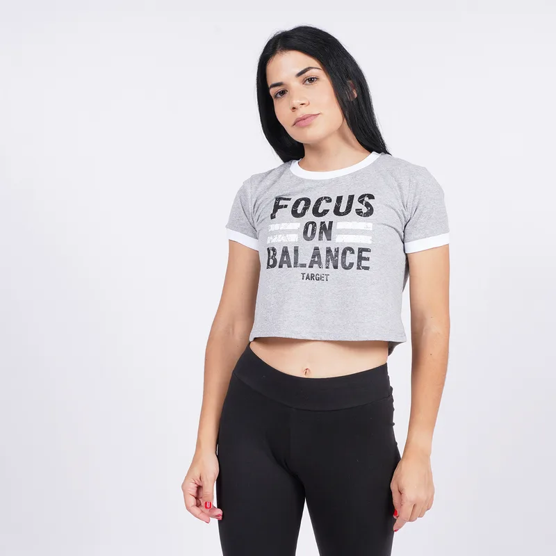 Target ''Focus'' Γυναικείο Cropped T-Shirt (9000079293_16321)