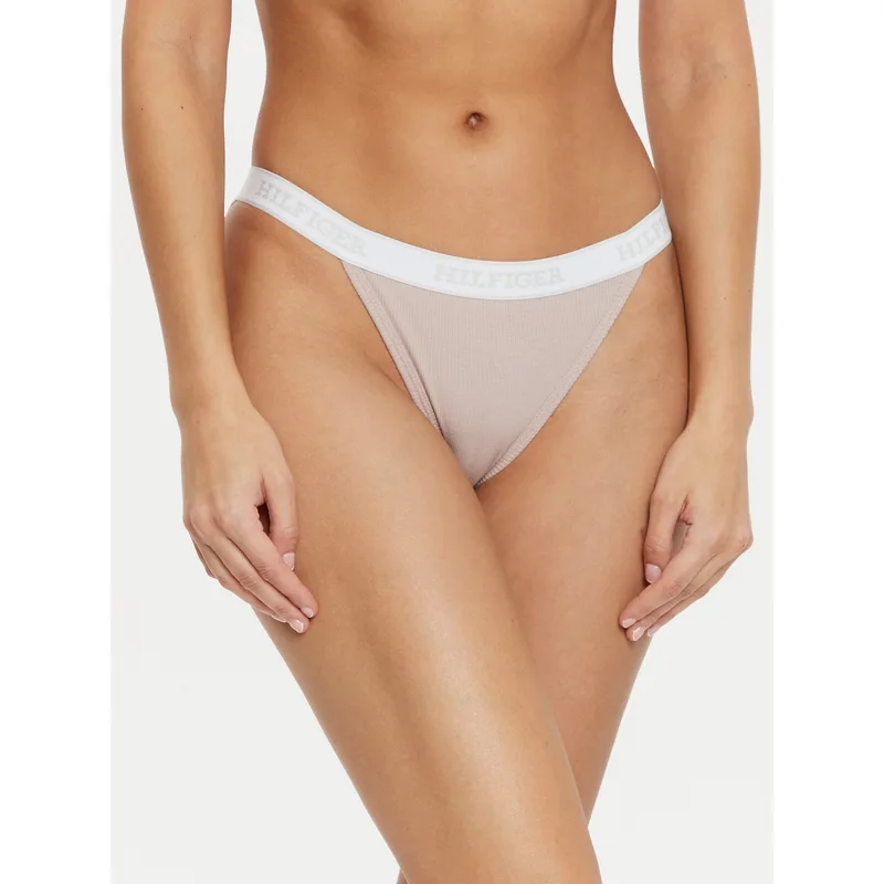 Tommy Hilfiger Σλιπ κλασικά UW0UW05538 Μπεζ