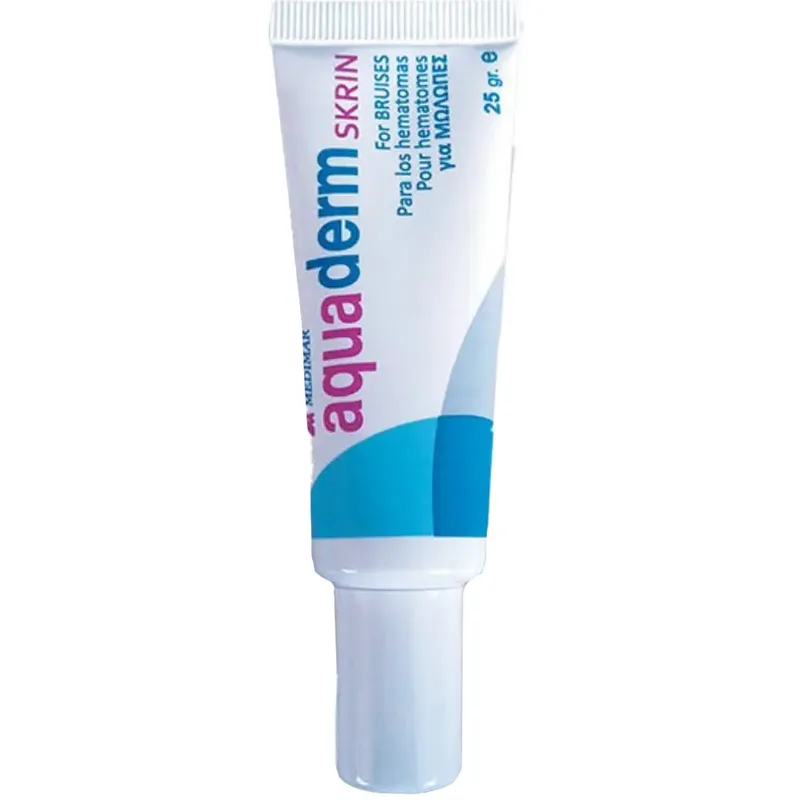 Medimar Aquaderm Skrin Cream Ισχυρή Κρέμα για Άμεση Απαλλαγή από Μώλωπες & Εκχυμώσεις 25gr