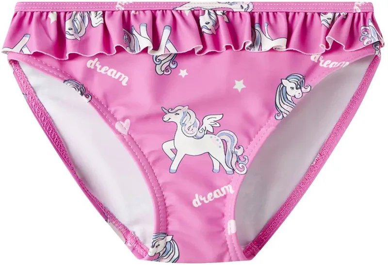 BIKINI BRIEF NAME IT NMFZENIA 13253312 ΡΟΖ (74/80CM)-(6-12 ΜΗΝΩΝ)