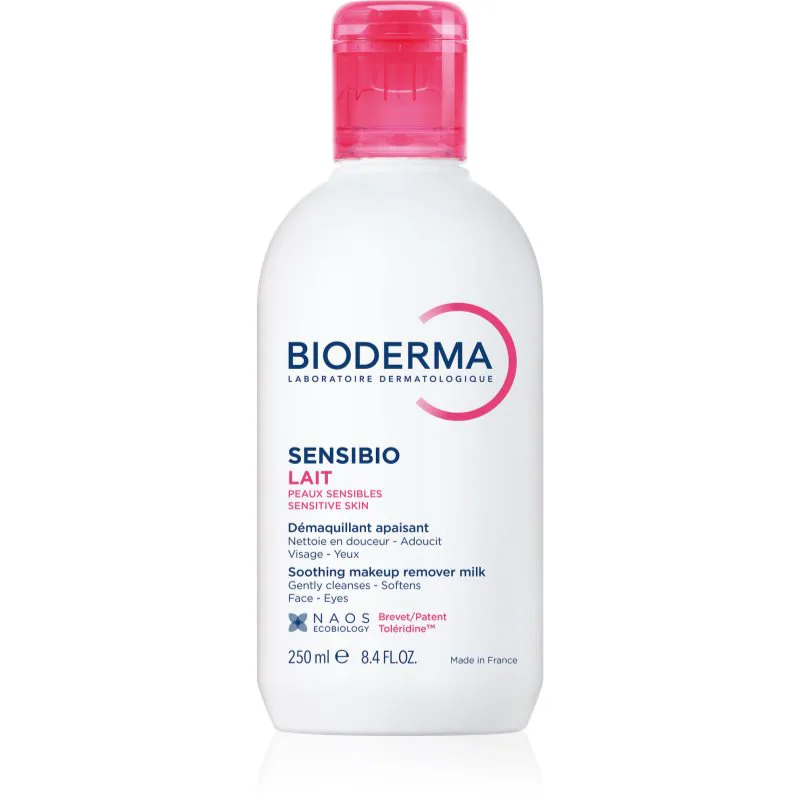 Bioderma Sensibio Lait γαλάκτωμα καθαρισμού για ευαίσθητη επιδερμίδα 250 ml