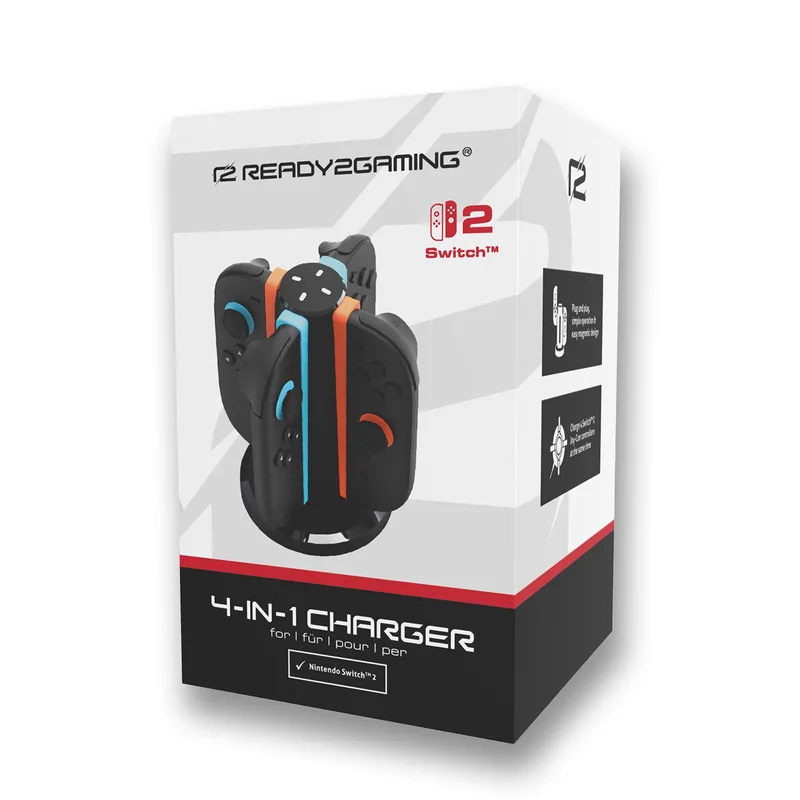ready2gaming Nintendo Switch 2 4 σε 1 Φορτιστής