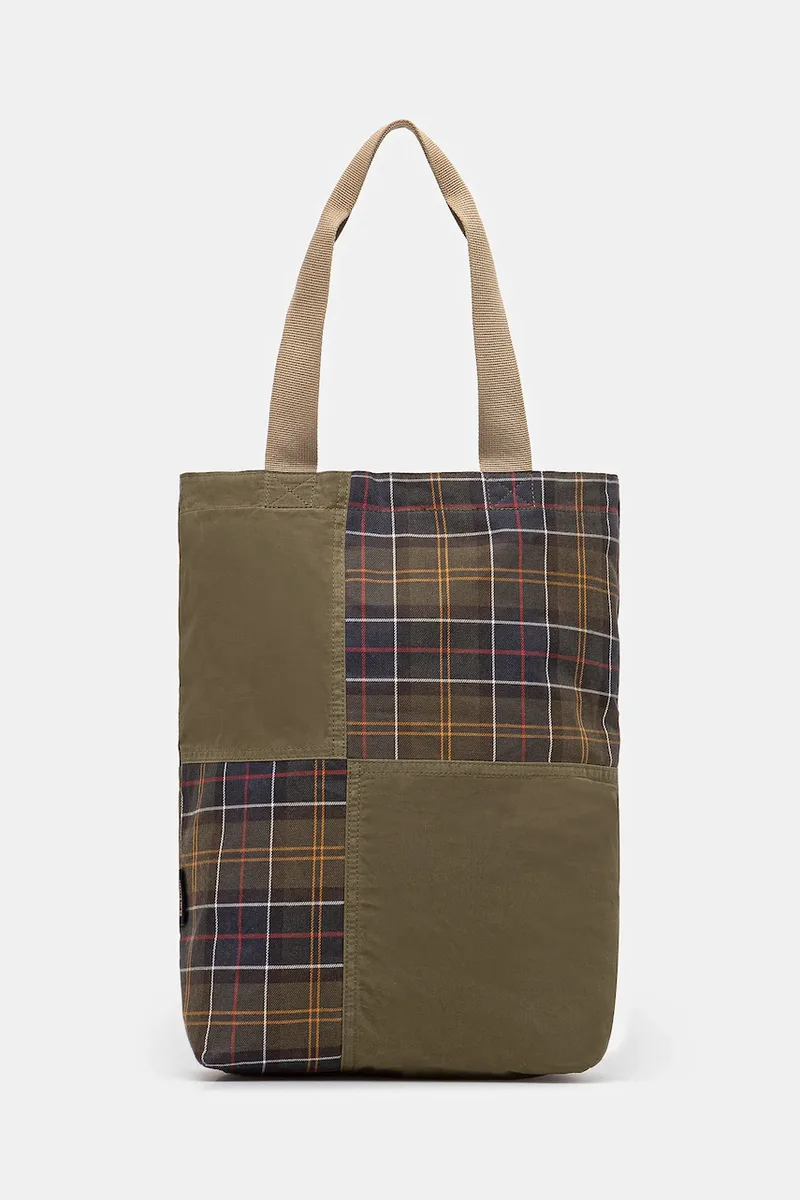 Τσάντα Barbour Barbour Transport Patchwork Tote Bag