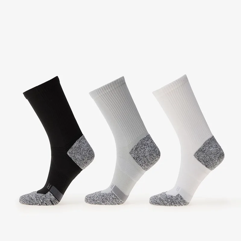 Under Armour AD Pro Mid Socks 3-Pack Black M