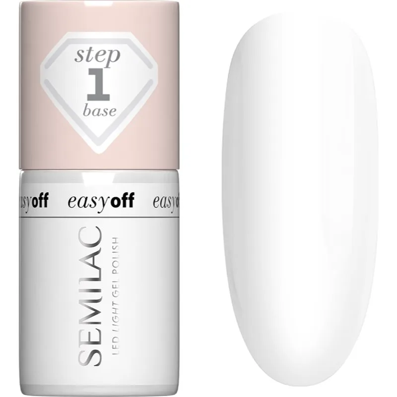 Semilac Easy Off Step 1 βάση βερνίκι για τζελ νύχια 7 ml